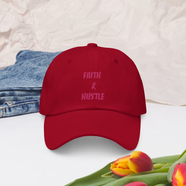 Faith & Hustle Dad hat