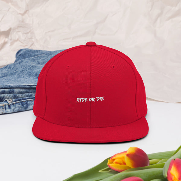 Ride Or Die  Snapback Hat